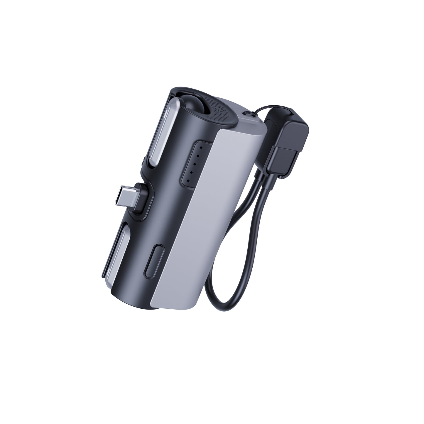 ITC-PZ03TWS,5000mAh 2-in-1 Power Bank & TWS Earbuds with 22.5W Fast Charge, Compact & Portable