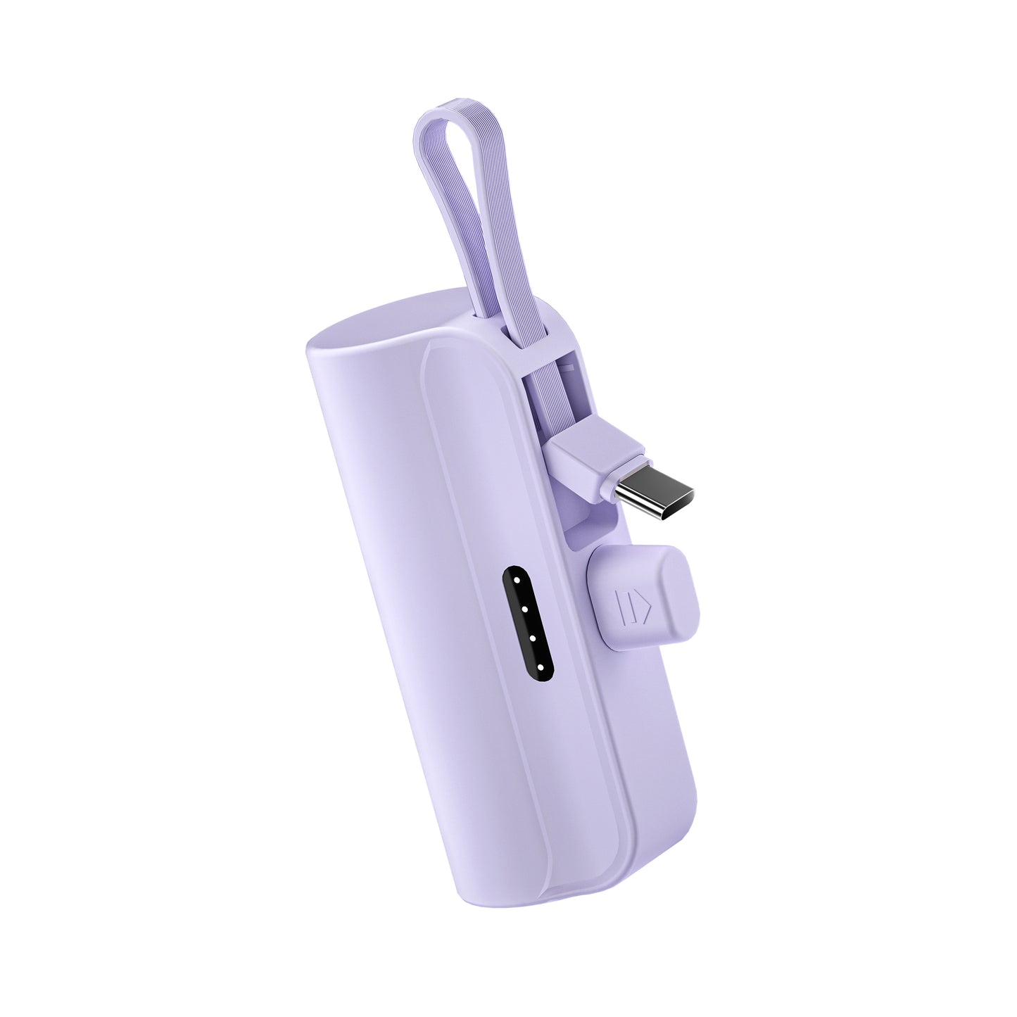 ITC-CP02, 5000mAh Ultra-Compact Plug-in Power Bank, 3 Interfaces, Built-in Cable, Optional Type-C / Lightning