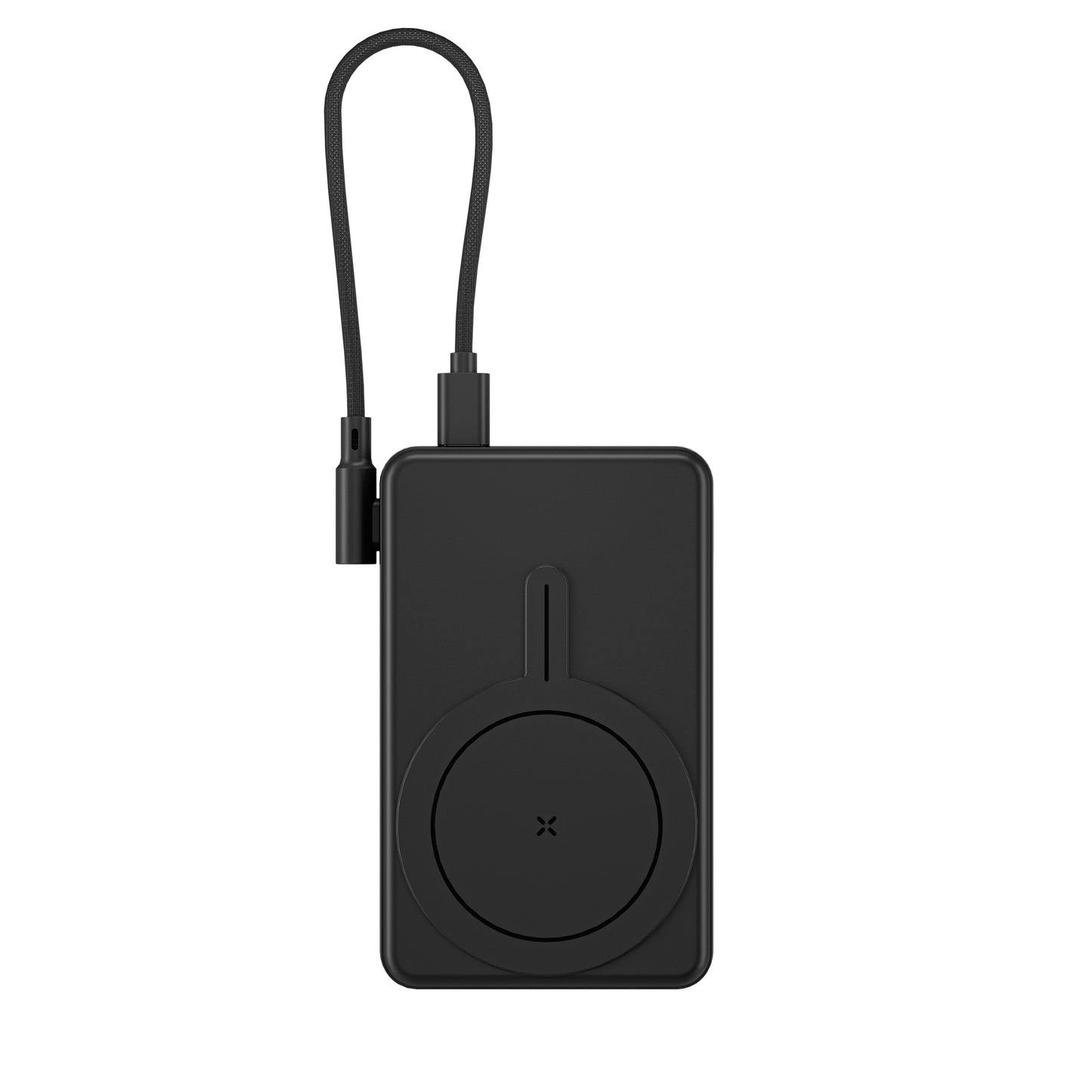 ITC-MACC10D,10000mAh Slim Power Bank with LED Display, 22.5W Fast Charge, 15W Wireless & Detachable Dual Type-C Lanyard