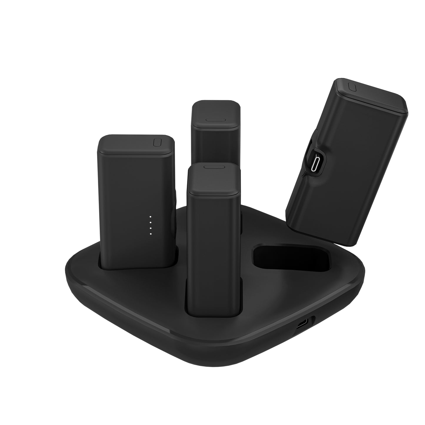 ITC-MP01, 4-Pack 5000mAh Plug-in Power Bank Charging Station