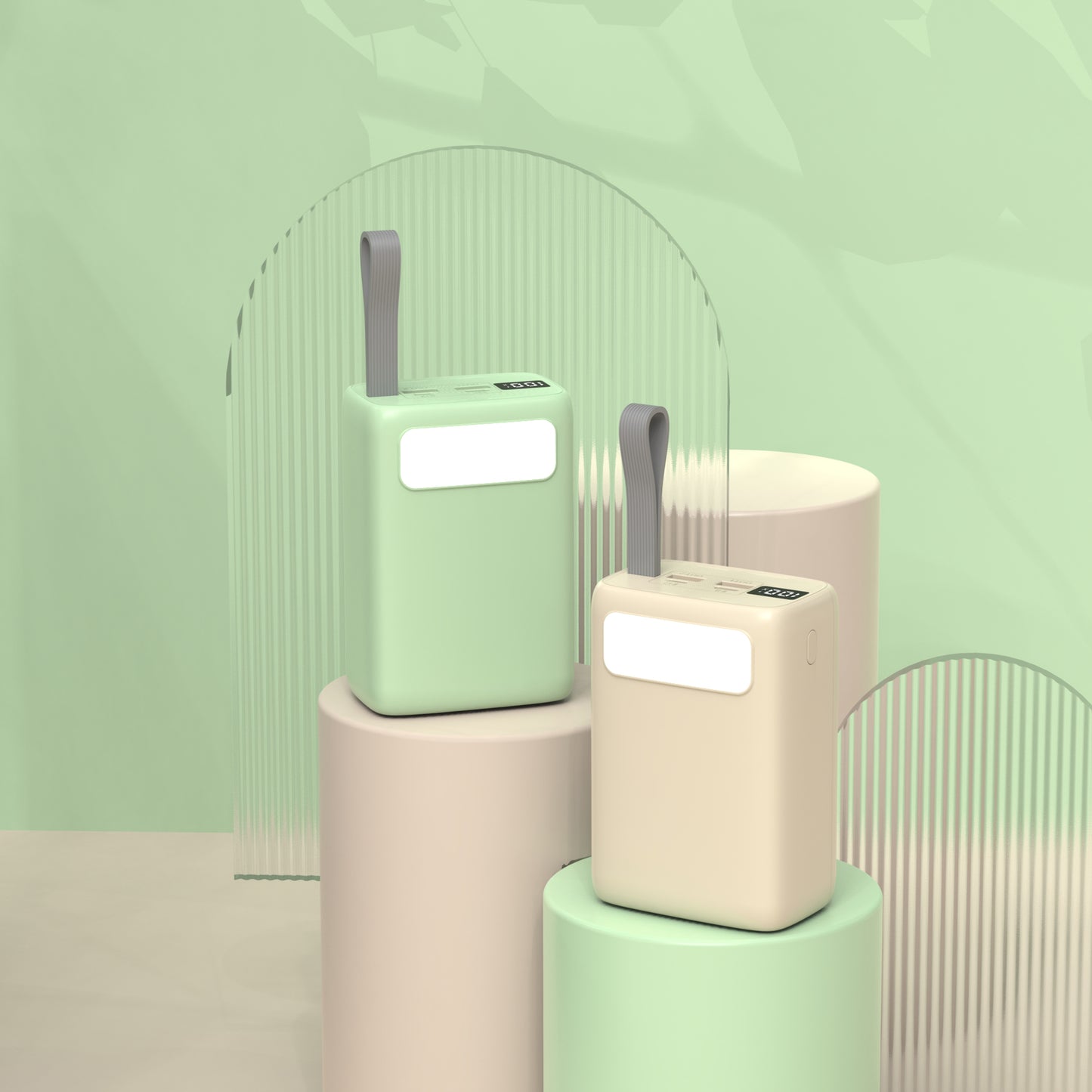 ITC-T2401，30000mAh Power Bank portable size new design
