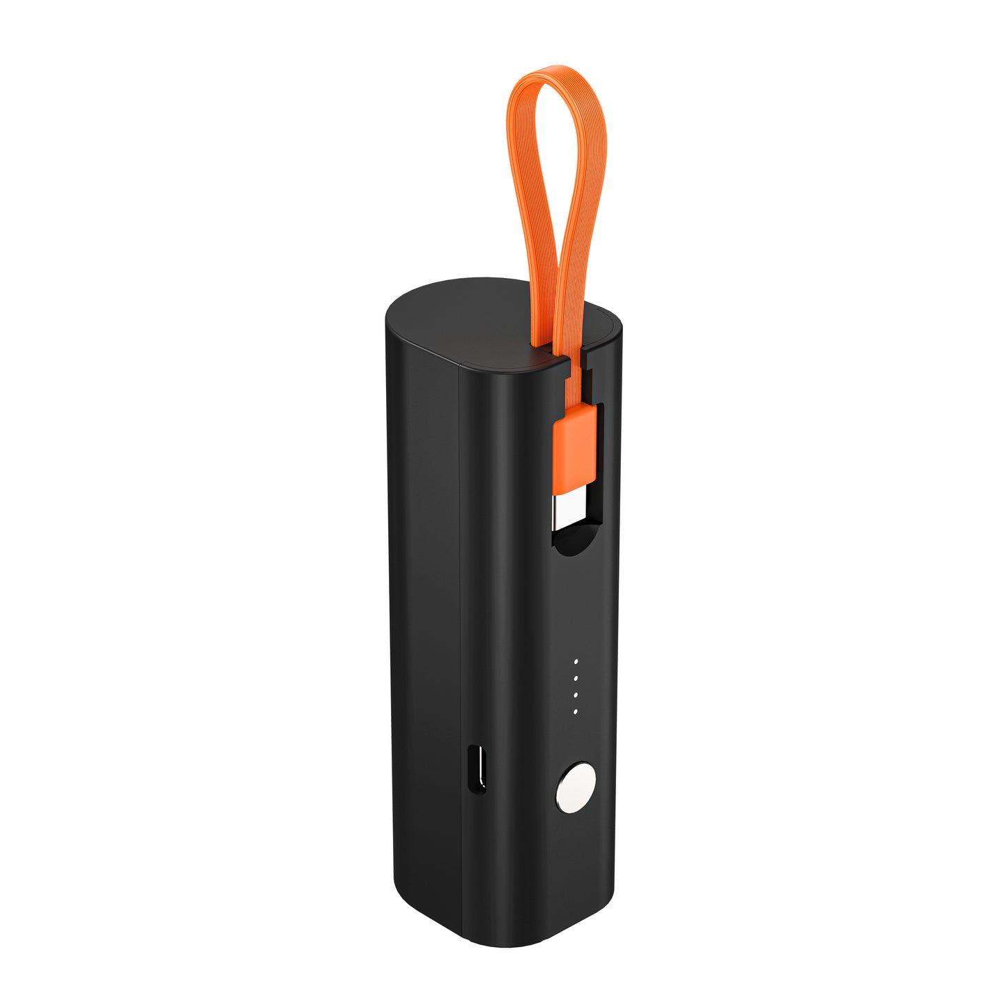 ITC-G05， 5000mAh 22.5W Fast Charge Power Bank with Built-in Type-C Cable & Flashlight