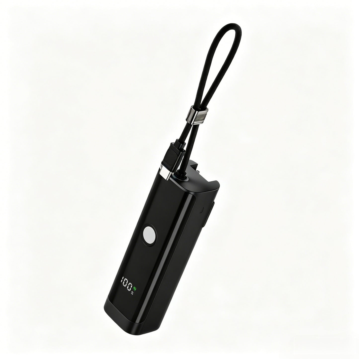 ITC-AP01， 5000mAh Power Bank with Built-in AC Plug, Optional Cable, LED Display & Transparent Panel