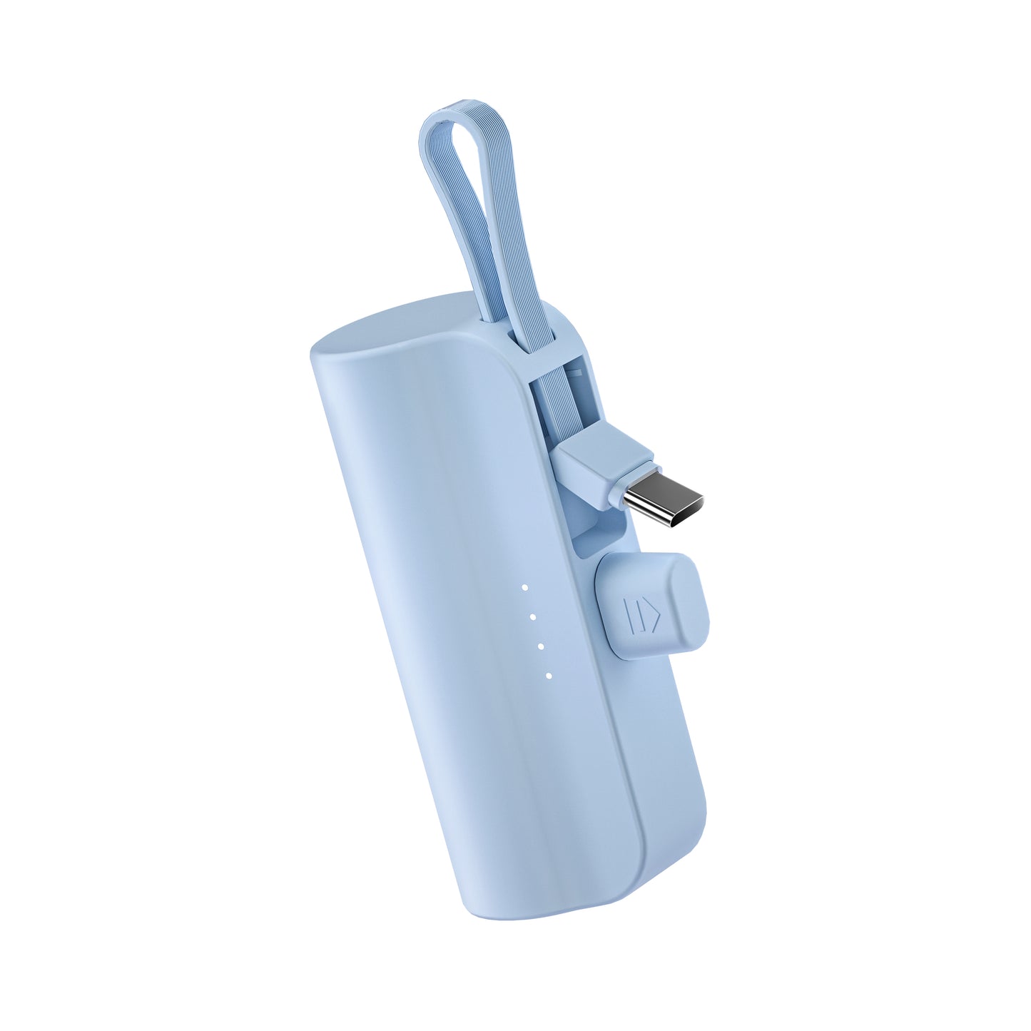 ITC-CP01， 5000mAh Ultra-Compact Plug-in Power Bank, 3 Interfaces, Built-in Cable, Optional Type-C / Lightning
