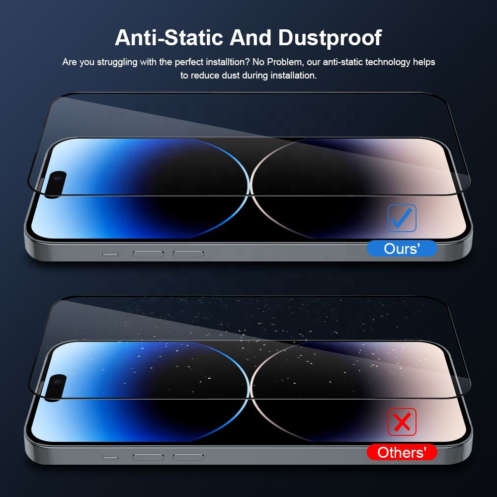 Super Anti-Spy Tempered Glass 28° Privacy Screen Protector for iPhone 12-17 Series