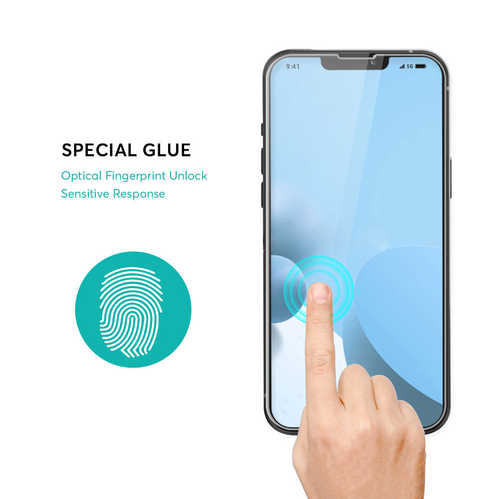 0.4mm Boundless Large Arc HD Tempered Glass Screen Protector For iPhone 12-17 Series