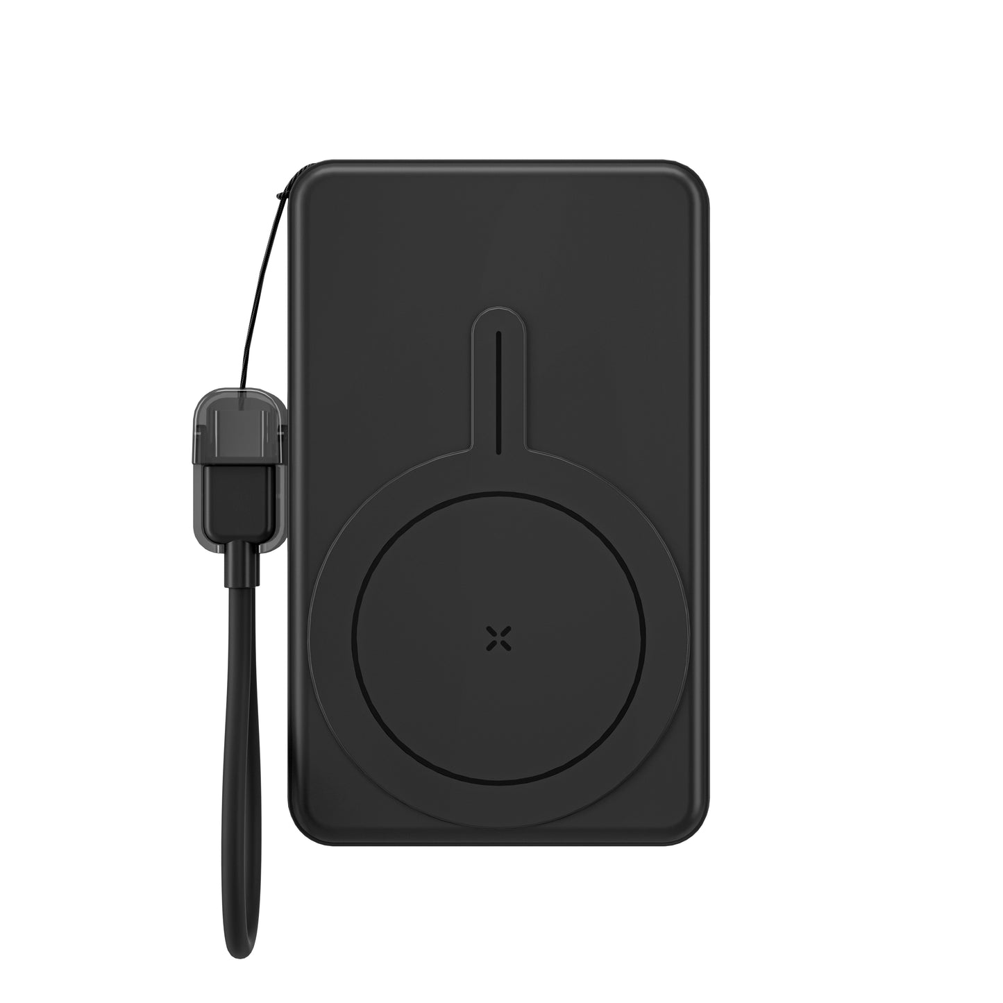 ITC-MAC10D，10000mAh Slim Power Bank with LED Display, 22.5W Fast Charge, 15W Wireless & Lanyard Cable