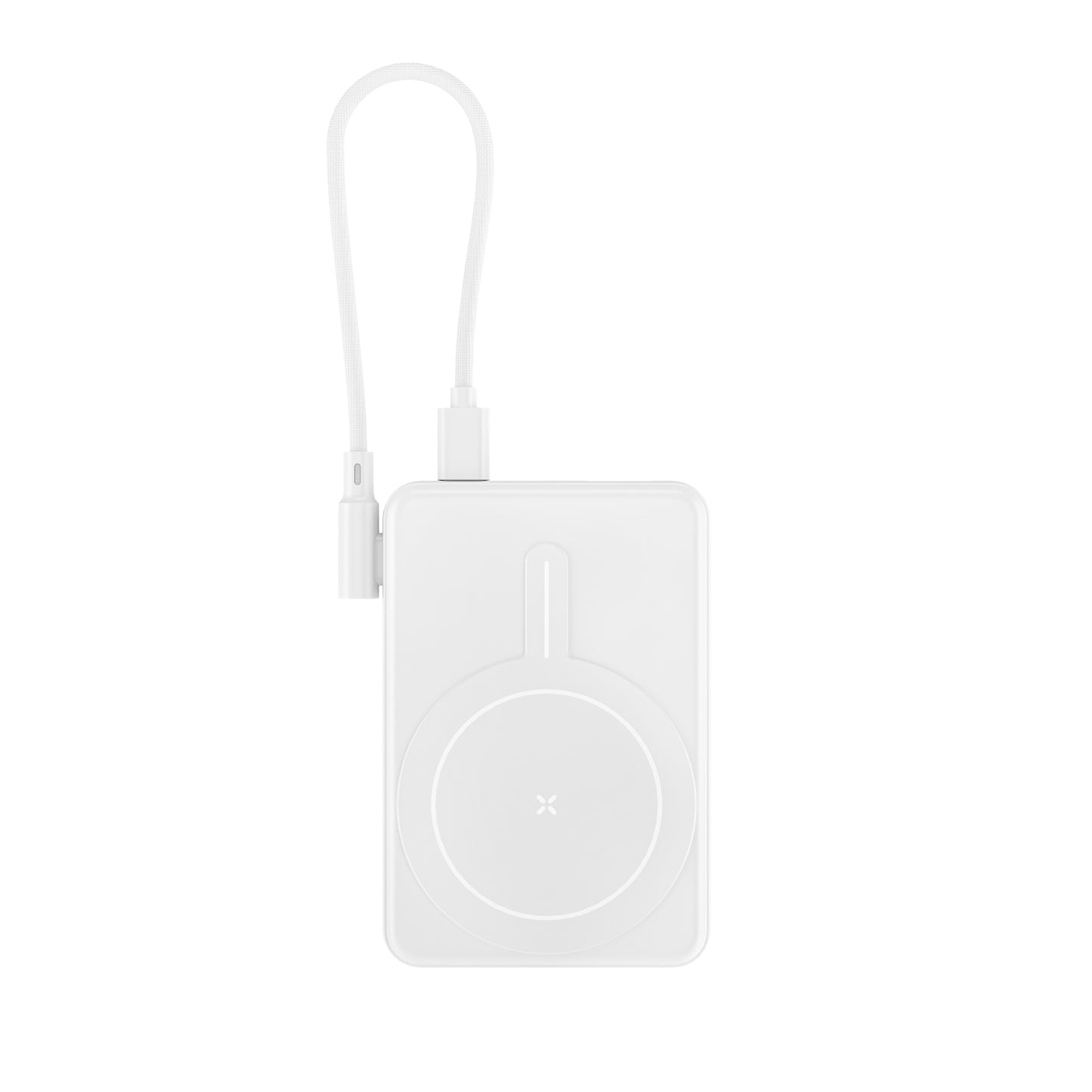 ITC-MACC05L，5000mAh Slim Magnetic Wireless Power Bank, 22.5W Fast Charge, Multi-Port with Detachable Dual Type-C Lanyard