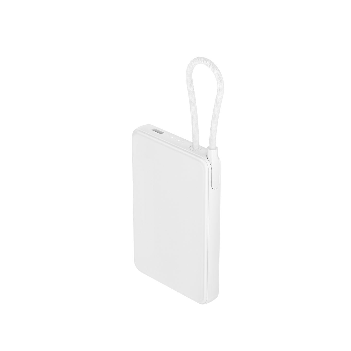 ITC-MCC05L，5000mAh Magnetic Wireless Power Bank, 22.5W Fast Charge with Built-in Cable