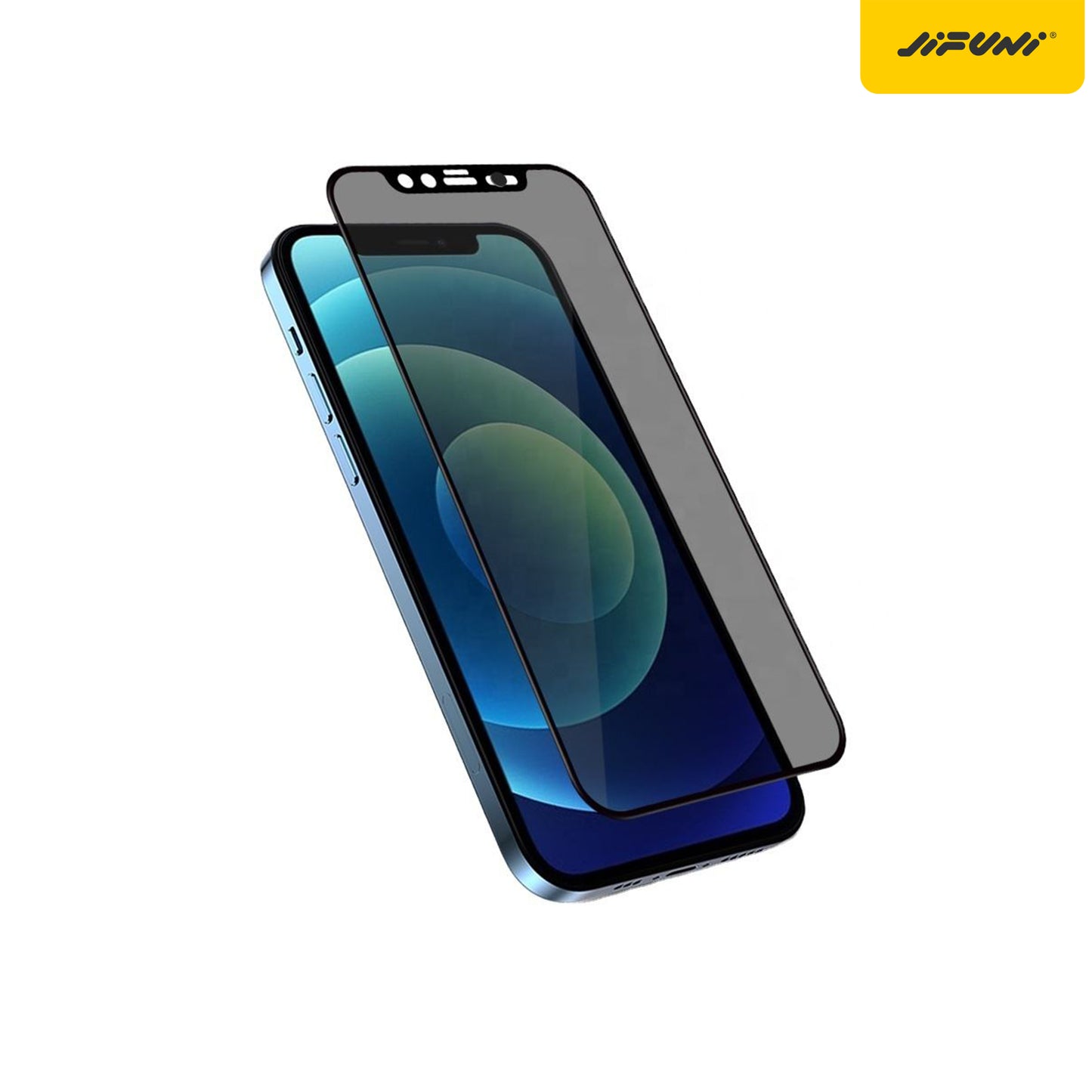 0.4mm Boundless Large Arc 26° Anti-Spy Tempered Glass Screen Protector For iPhone 12-17 Series