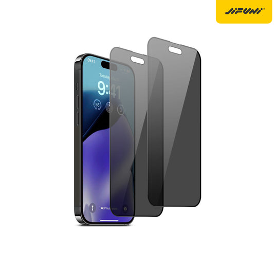 2X Strengthen 0.25mm Ultra-thin Ultra-narrow Bezel 26° Anti-Spy Tempered Glass for iPhone 13-17 Series