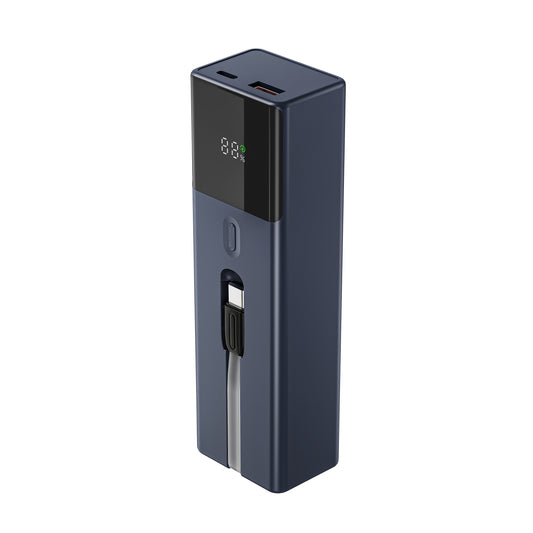 ITC-PD02 Fast Charge Protable Laptop 10000mAh Power Bank  built-in Cable