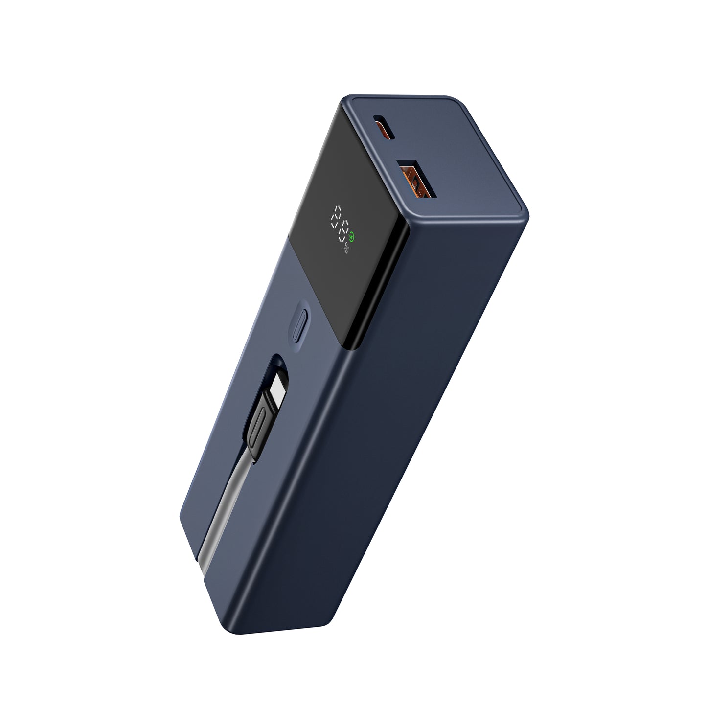ITC-PD02 Fast Charge Protable Laptop 10000mAh Power Bank  built-in Cable
