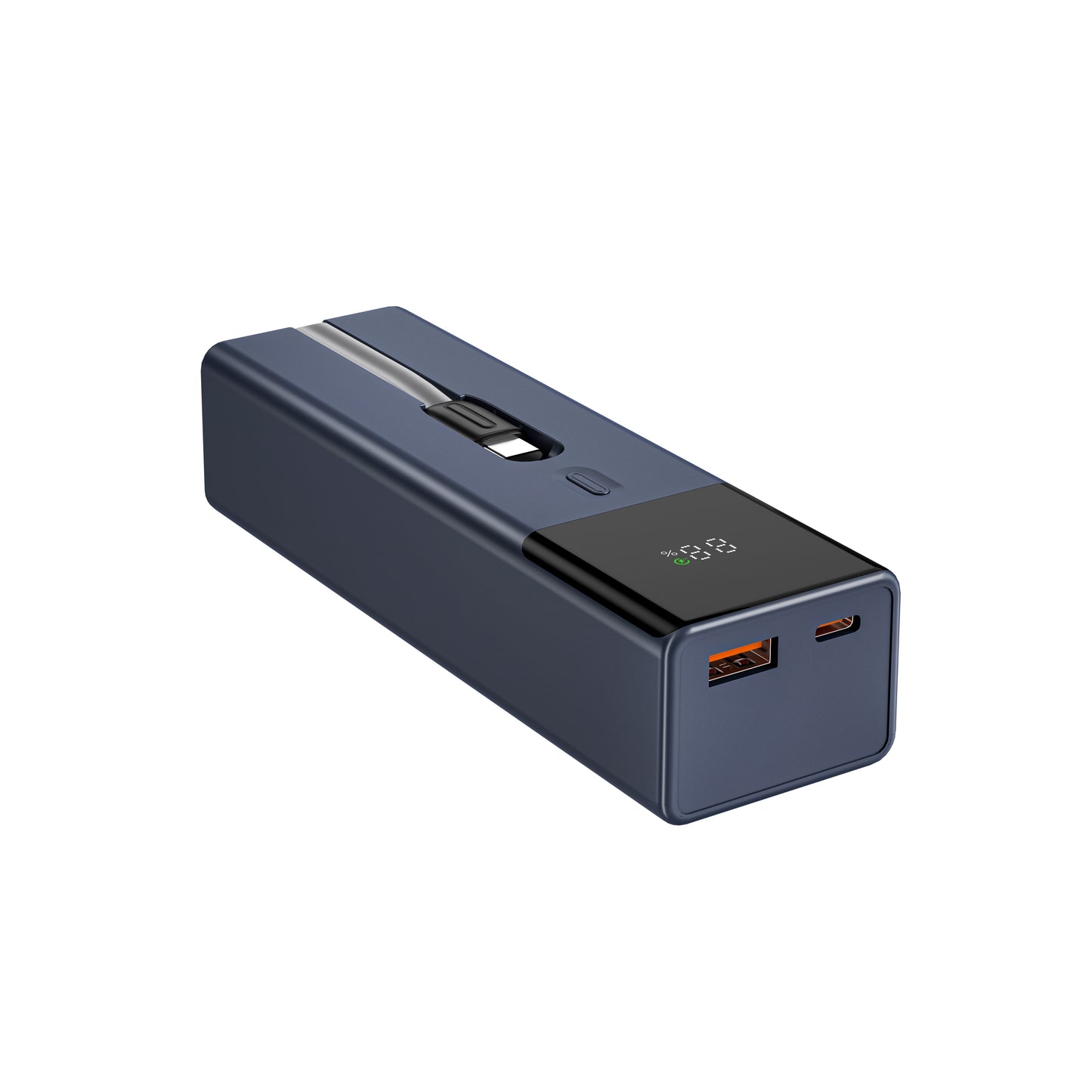 ITC-PD02 Fast Charge Protable Laptop 10000mAh Power Bank  built-in Cable
