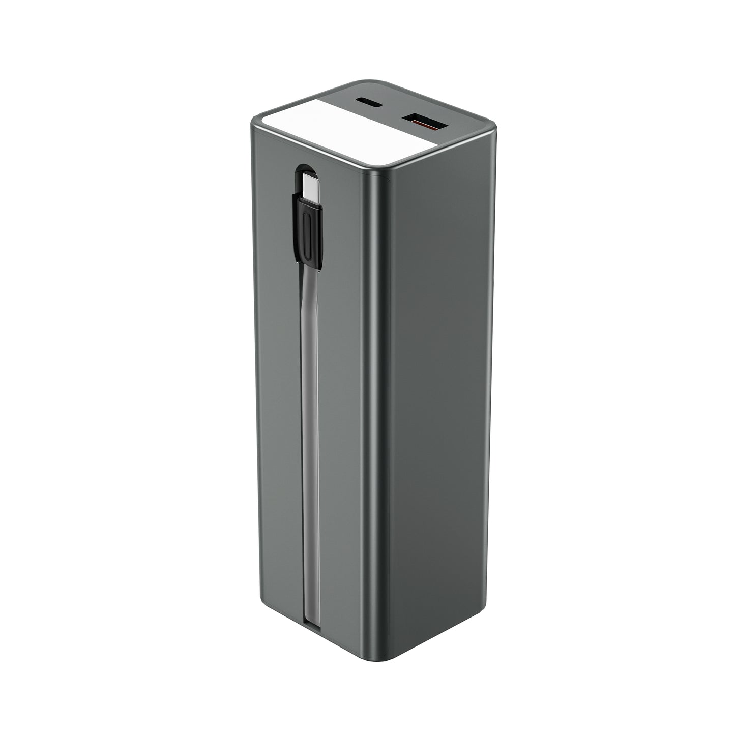 ITC-PD04L,20000mAh 100W PD Power Bank with Built-in USB-C Cable & TFT Digital Display