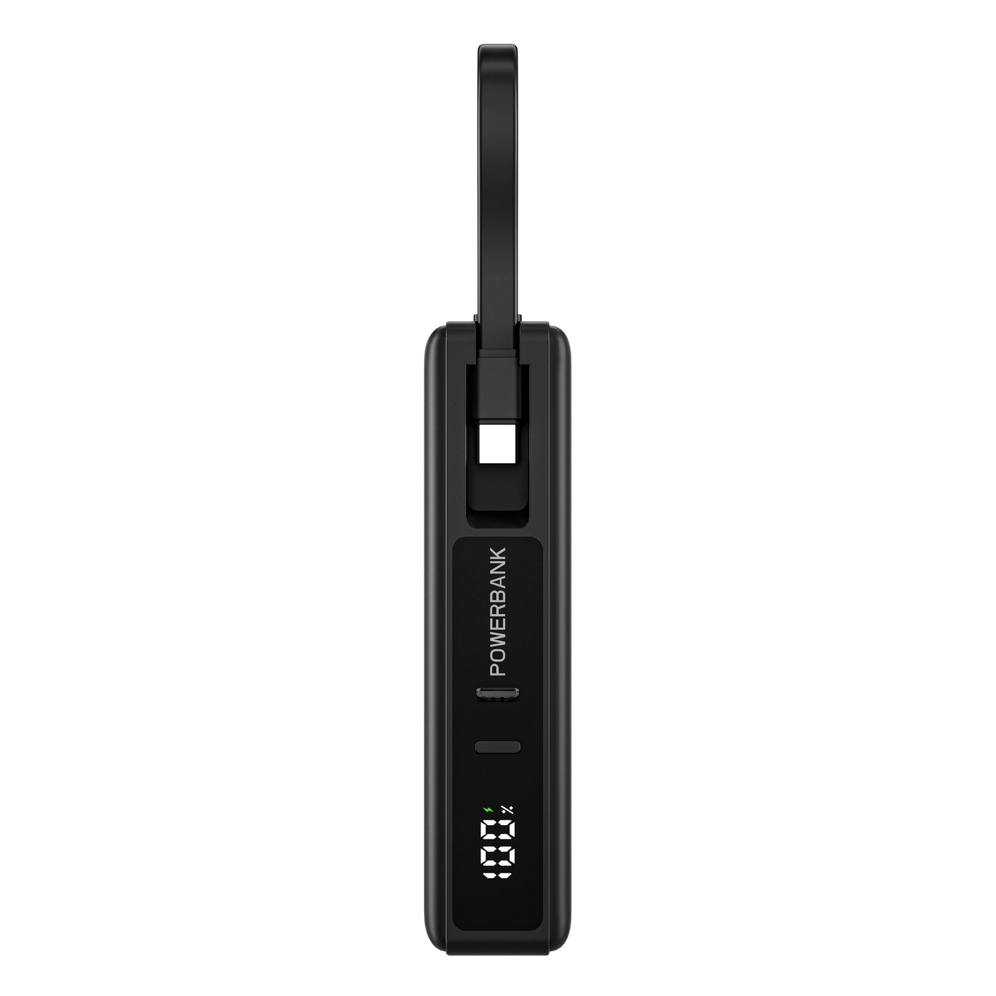 ITC-T2431， 20000mAh 35W Fast Charge Power Bank with Built-in Cable & LED Display