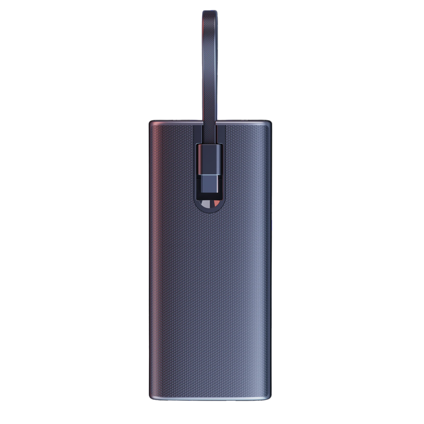 ITC-T2411， 10000mAh Power Bank with Smart Display, Anti-Fingerprint, 22.5W Fast Charge & Built-in Type-C Cable